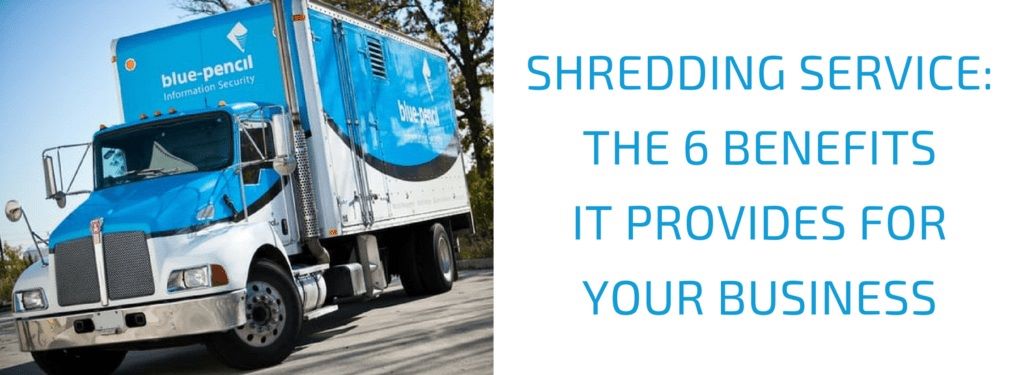 Shredding Service - The 6 Benefits It Provides For Your Business