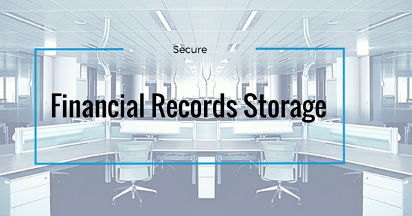 financial records storage banner