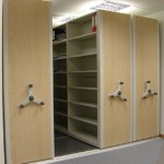 save money on information management using mobile shelves