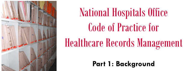 Healthcare records management - NHO