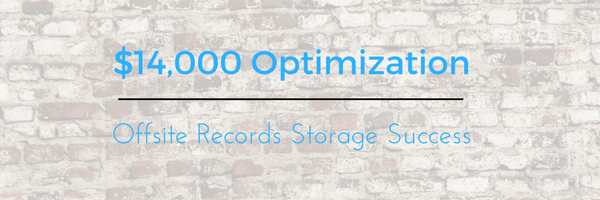 offsite records storage metric of success