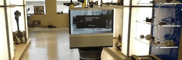 Telepresence robots for open office concepts