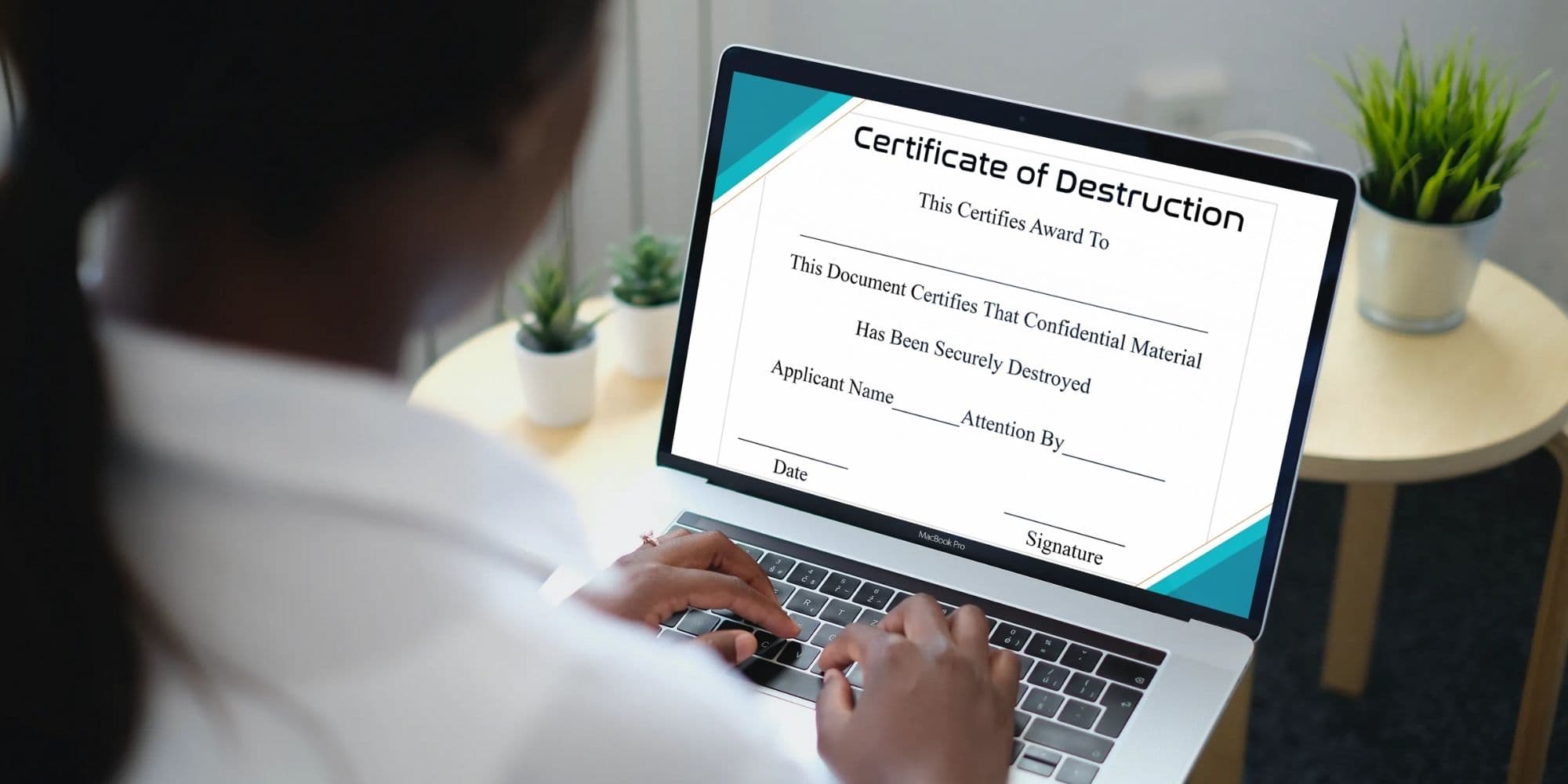  What Is A Certificate Of Destruction Blue Pencil